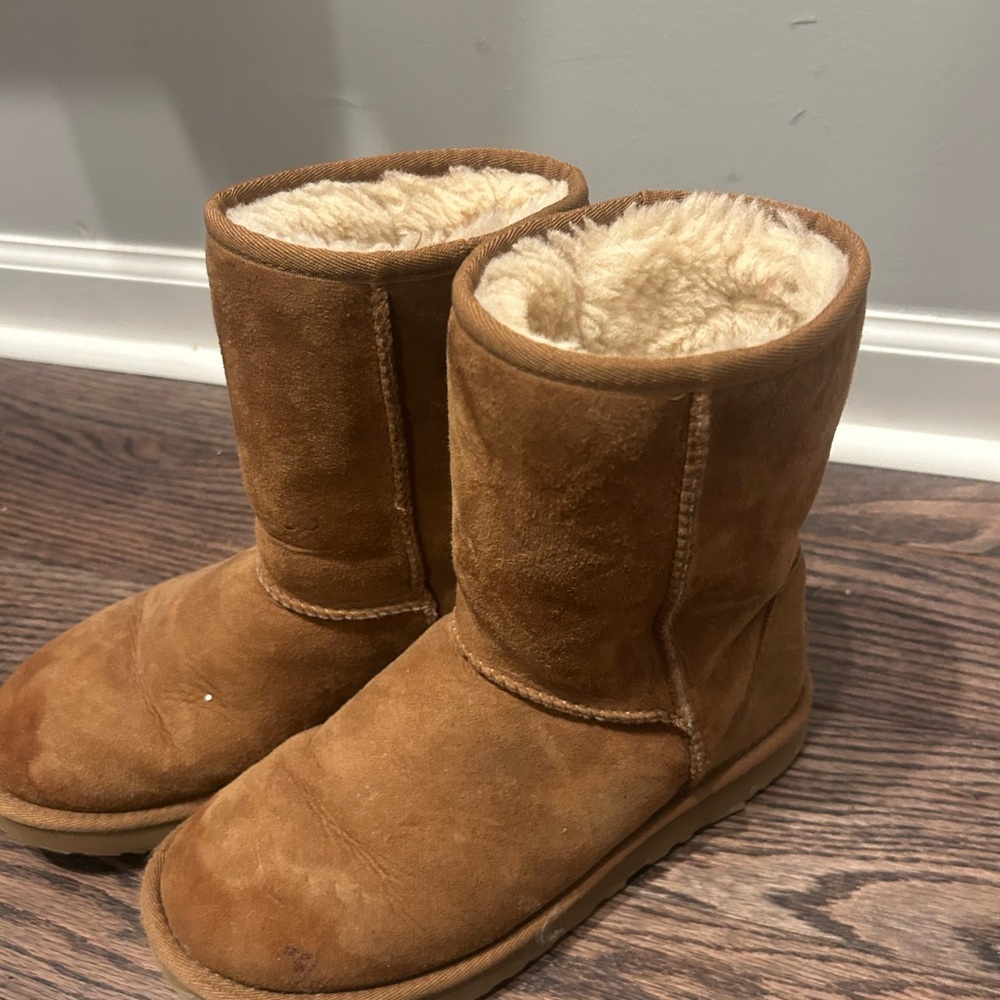 Cozy Brown Shearling Boots